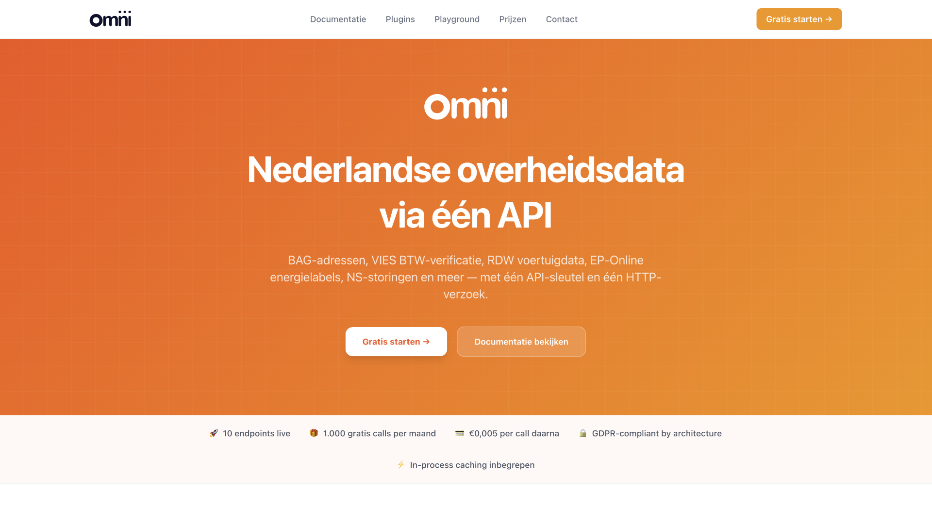 Omnizoek screenshot